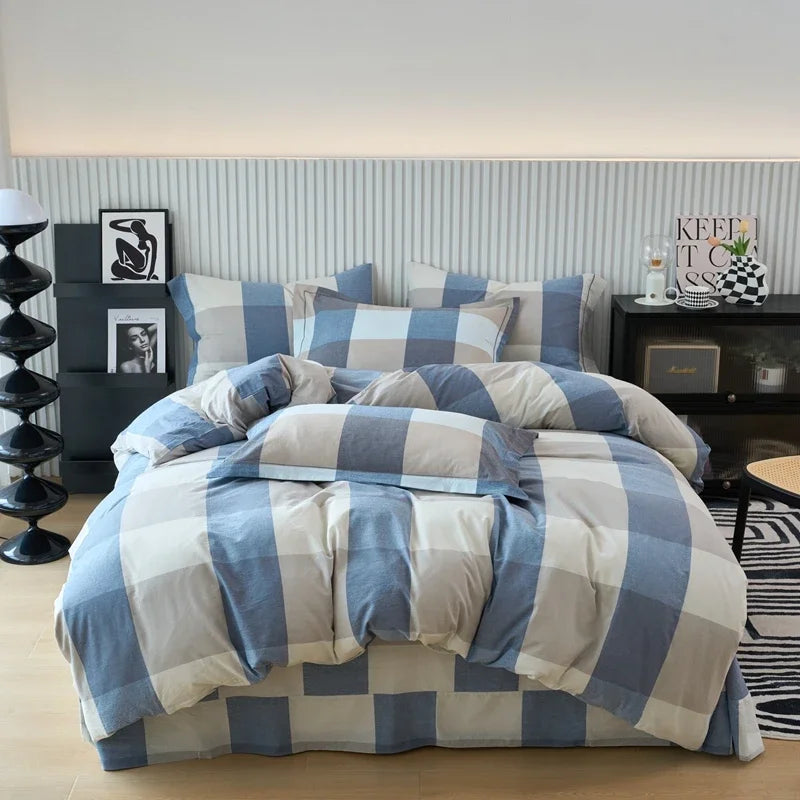 Plaid Haven Quilt Cover