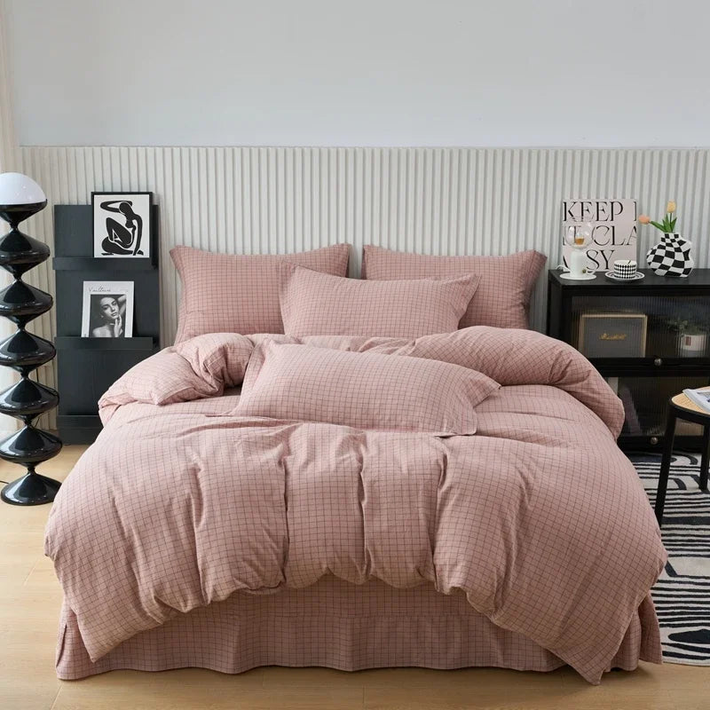 Plaid Haven Quilt Cover
