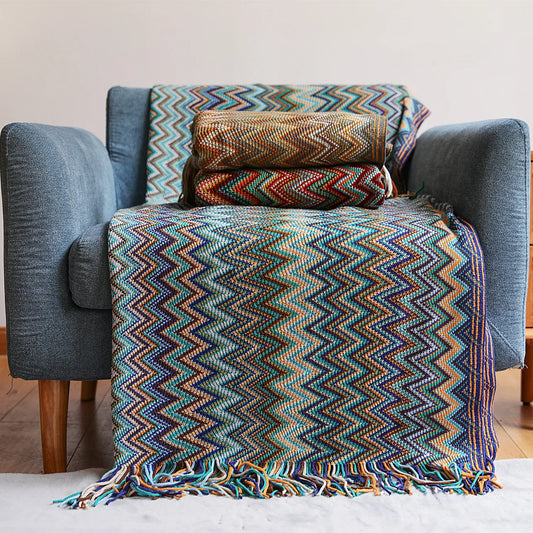 Boho Haven Tassel Throw