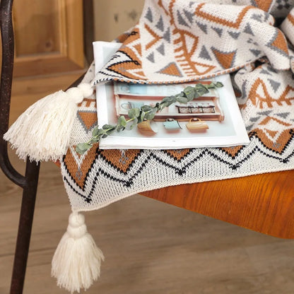 Navajo Sun Boho Throw