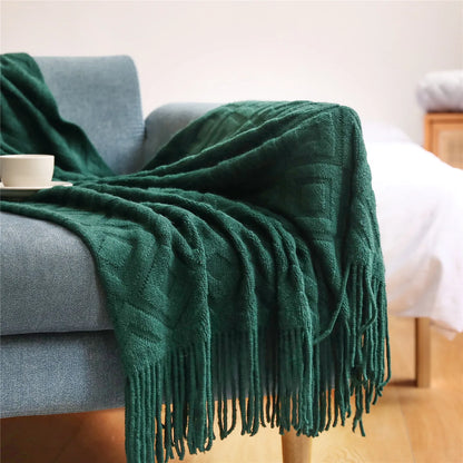Diamond Dream Tassel Throw