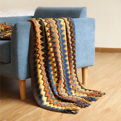 Boho Haven Tassel Throw