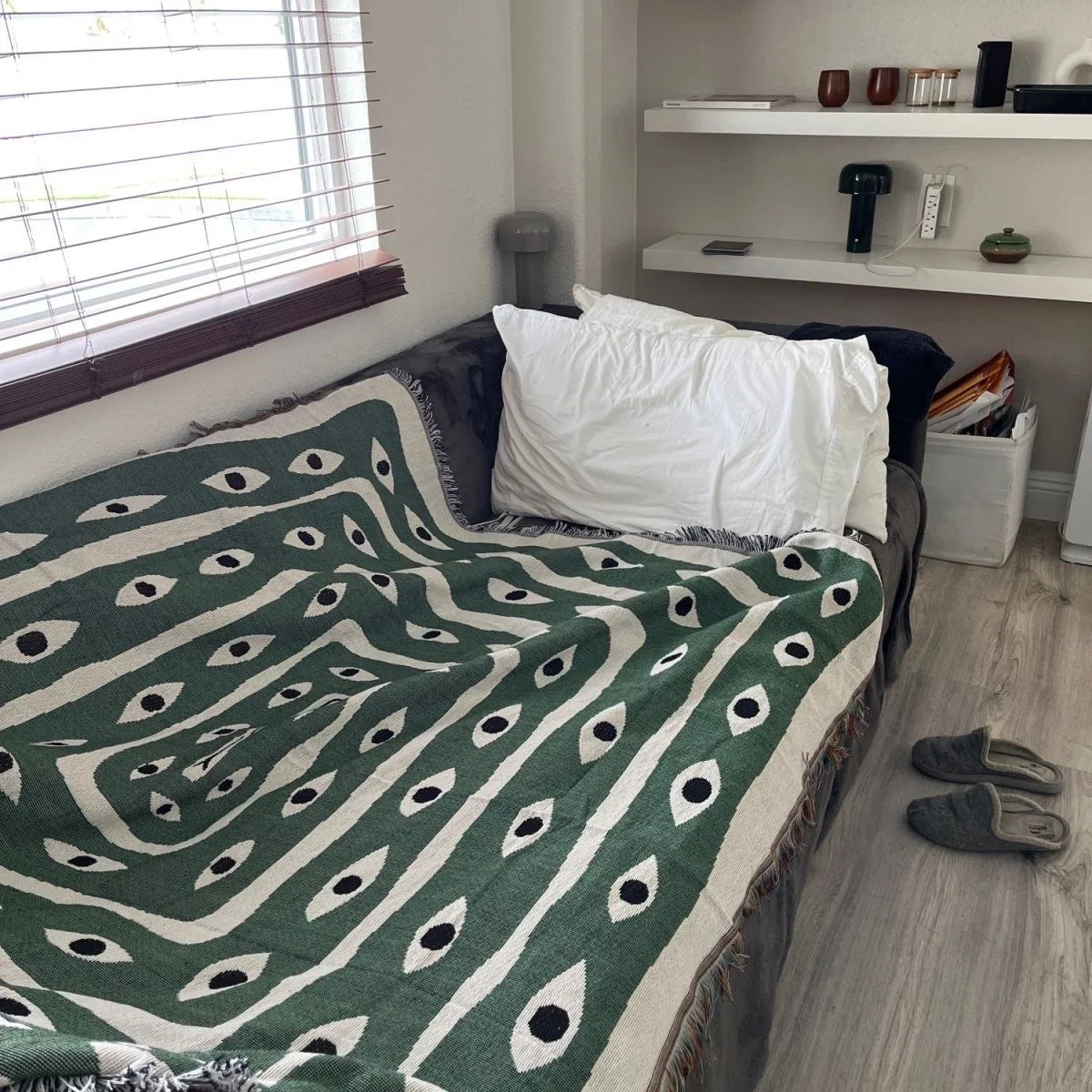 Eye Snake Haven Throw