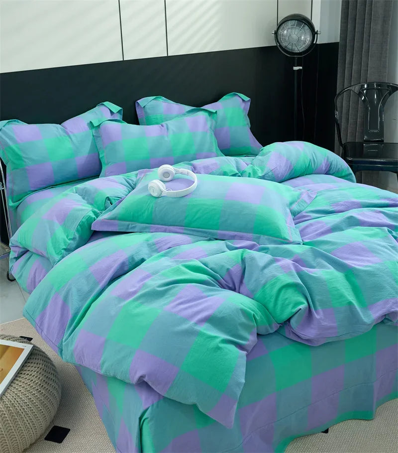 Plaid Haven Quilt Cover