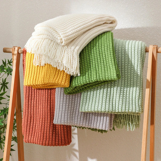 Nordic Boho Haven Throw