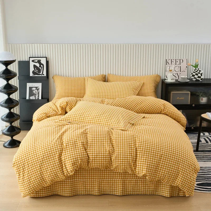Plaid Haven Quilt Cover