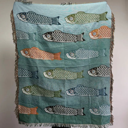 Koi Haven Throw