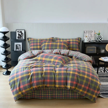 Plaid Haven Quilt Cover