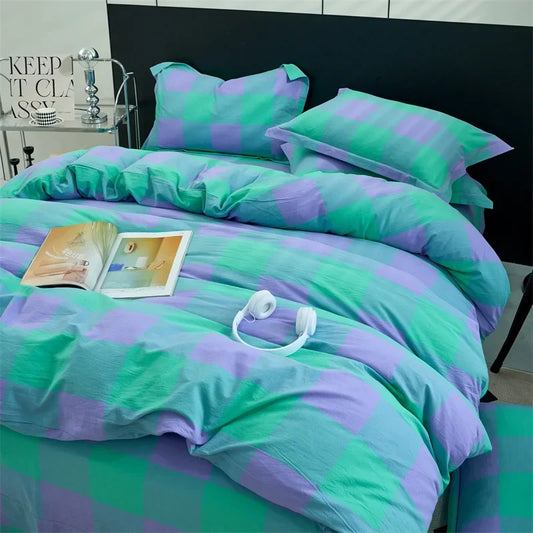 Plaid Haven Quilt Cover