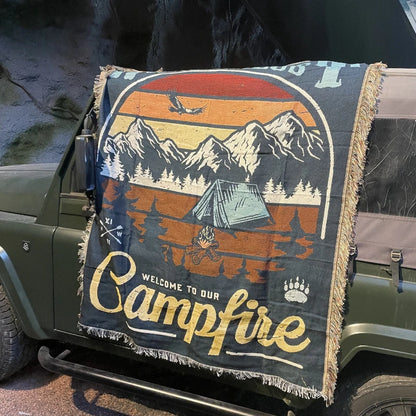 Mountain Haven Tapestry Throw