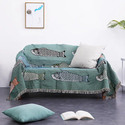Koi Haven Throw