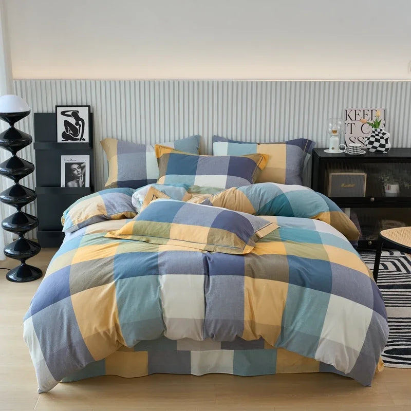 Plaid Haven Quilt Cover