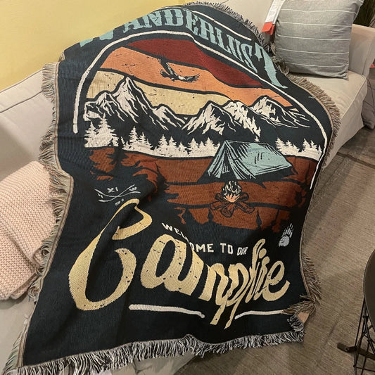 Mountain Haven Tapestry Throw