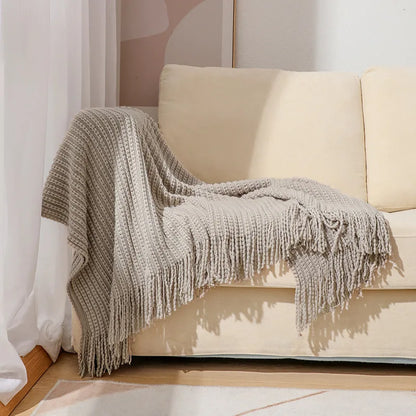 Nordic Boho Haven Throw
