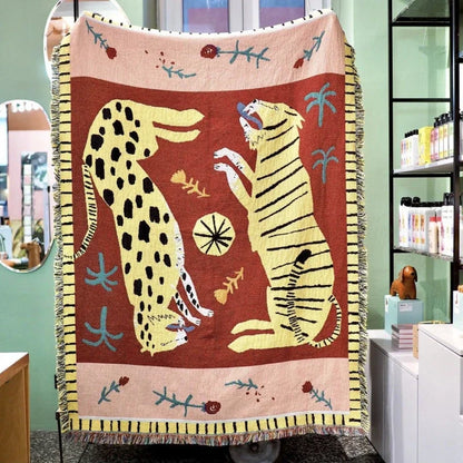 Cartoon Haven Woven Throw