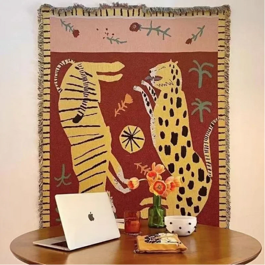 Cartoon Haven Woven Throw