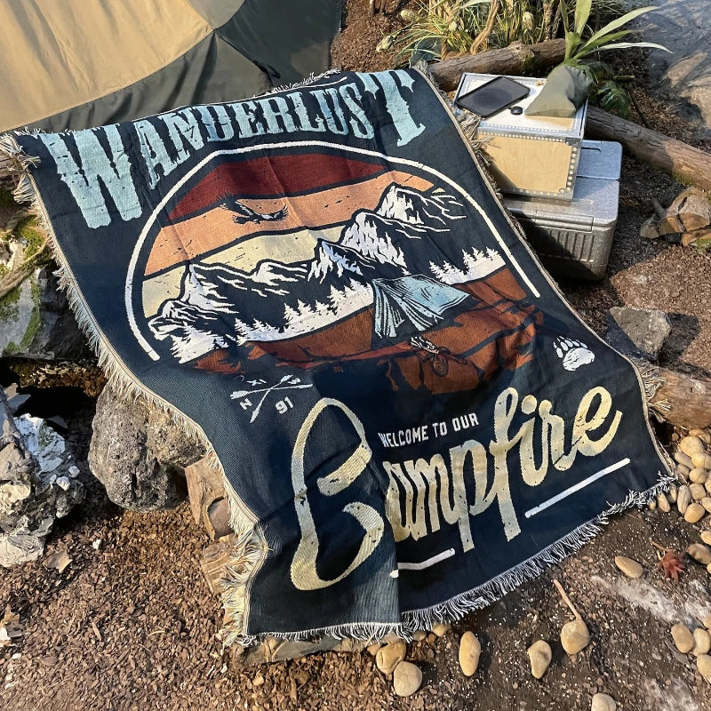 Mountain Haven Tapestry Throw