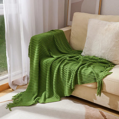Nordic Boho Haven Throw