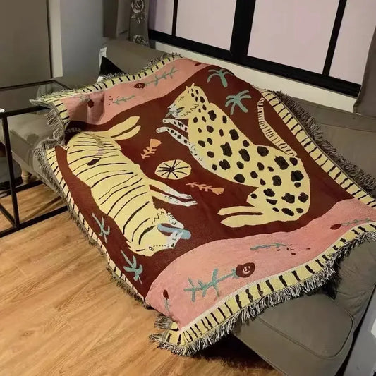 Cartoon Haven Woven Throw