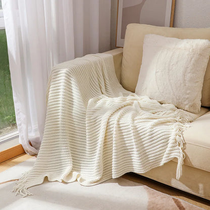 Nordic Boho Haven Throw