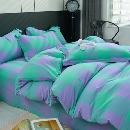 Plaid Haven Quilt Cover
