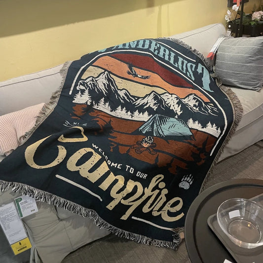 Mountain Haven Tapestry Throw