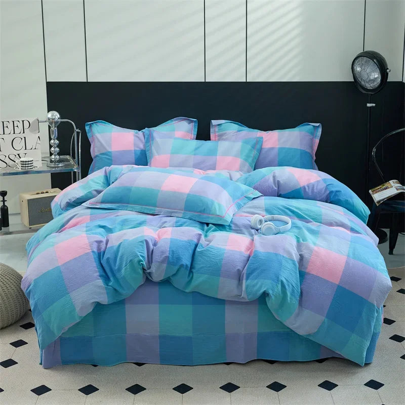 Plaid Haven Quilt Cover