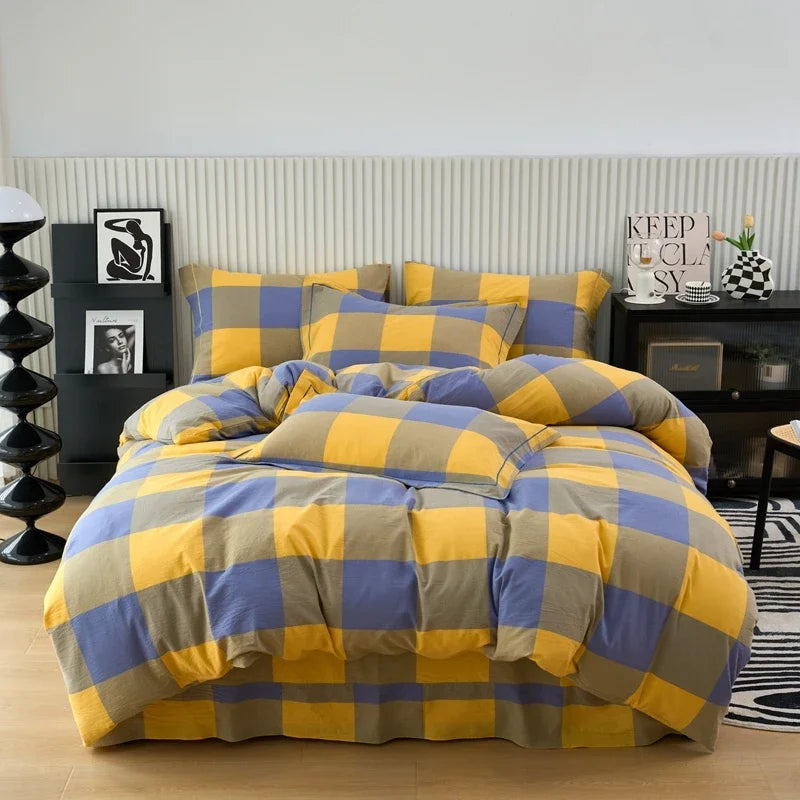 Plaid Haven Quilt Cover