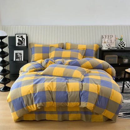 Plaid Haven Quilt Cover