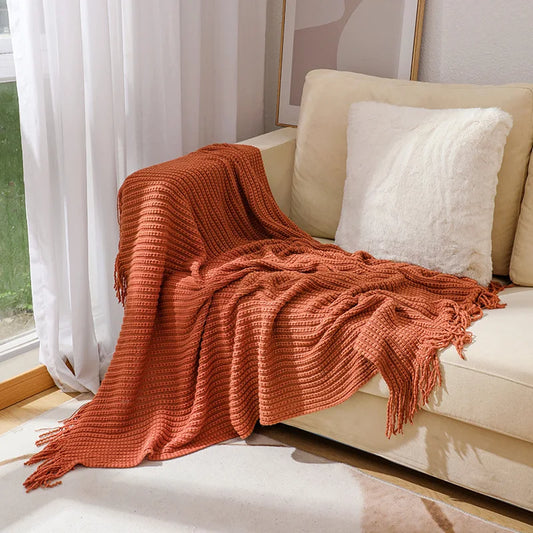 Nordic Boho Haven Throw