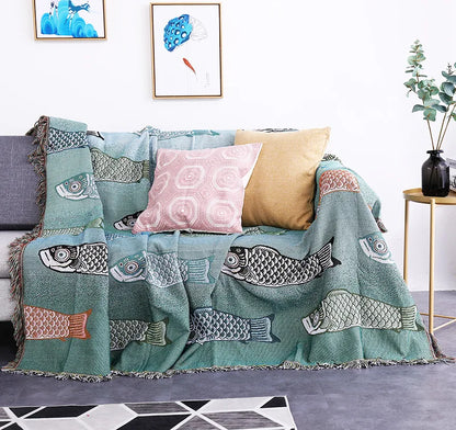 Koi Haven Throw