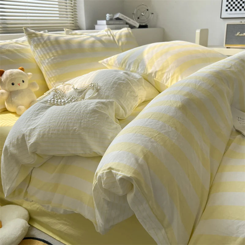 Striped Haven Quilt Set