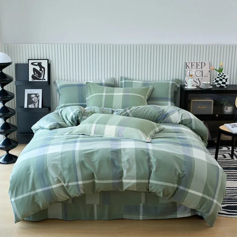 Plaid Haven Quilt Cover