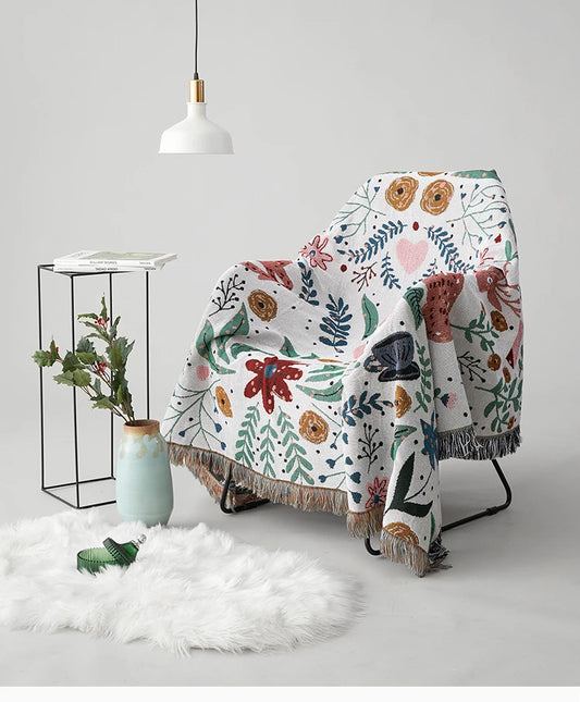 Forest Haven Jacquard Throw