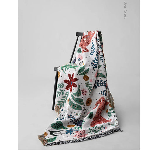 Forest Haven Jacquard Throw
